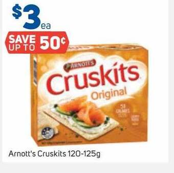 Foodland Arnott's cruskits offer
