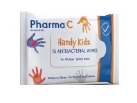 Good Price Pharmacy Pharma C Essentials Kidz Antibacterial Wipes 15 Pack offer