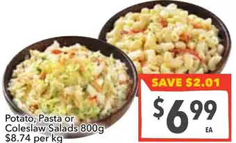 Ritchies Potato, Pasta or Coleslaw Salads 800g offer