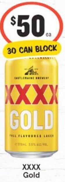 IGA XXXX Gold offer