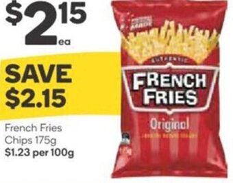 Woolworths French Fries Chips 175g offer