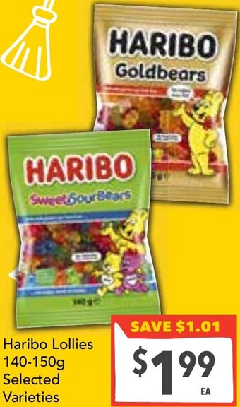 Ritchies Haribo Lollies 140-150g offer