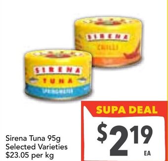 Ritchies Sirena Tuna 95g offer