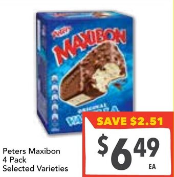 Peters Maxibon 4 Pack