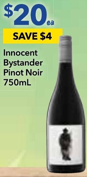 Ritchies Innocent Bystander Pinot Noir 750ml offer