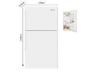 The Good Guys Westinghouse 460L Top Mount Refrigerator offer