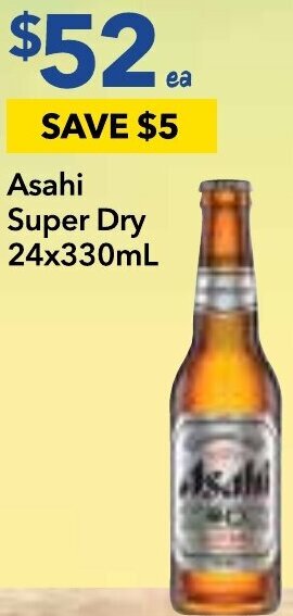 Asahi Super Dry 24x330ml