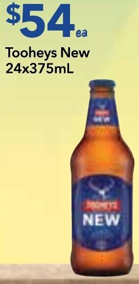 Ritchies Tooheys New 24x375ml offer