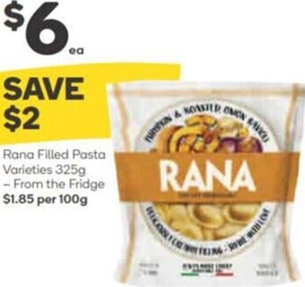 Woolworths Rana Filled Pasta Varieties 325g - From The Fridge offer
