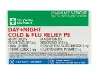 Terry White TerryWhite Chemmart Day + Night Cold & Flu Relief PE 72 Tablets offer