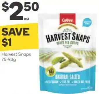Woolworths Harvest Snaps 75-93g offer