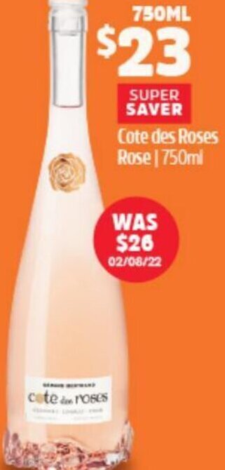 Cote des Roses Rose 750ml