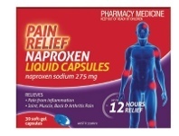 Direct Chemist Outlet Pain Relief Naproxen Liquid Capsules 30 Soft Gel Capsules offer