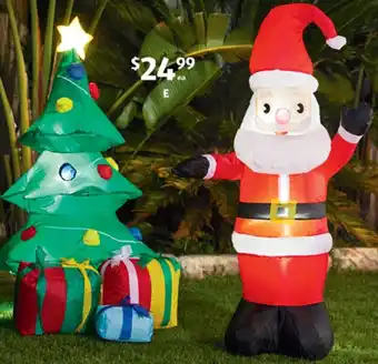 ALDI LED Low Voltage Inflatable Character 1.2m offer