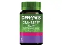 Good Price Pharmacy Cenovis Cranberry 30,000 30 Capsules offer