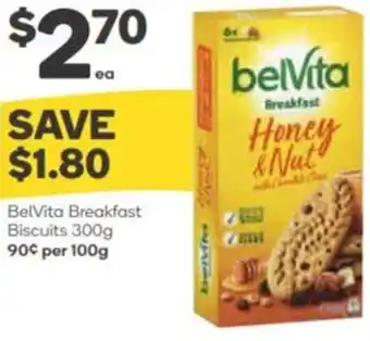 Woolworths Belvita Breakfast Bsicuits 300g offer