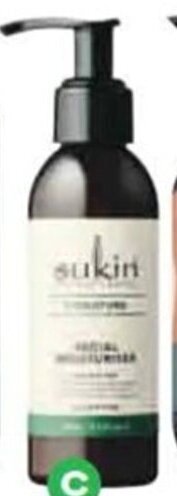 Woolworths Sukin Signature Facial Moisturiser Pump 125ml offer