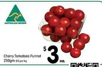 Spar Cherry tomatoes punnet 250gm offer