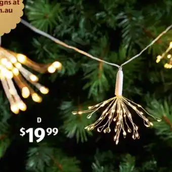 ALDI 360 Led Low Voltage Firework Lights offer