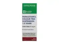 TerryWhite Chemmart Paracetamol Colour Free Suspension 1-5 Years