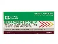 Terry White TerryWhite Chemmart Ibuprofen Sodium 256mg 96 Tablets offer