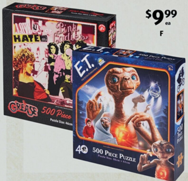 500 Piece Puzzles offer at ALDI