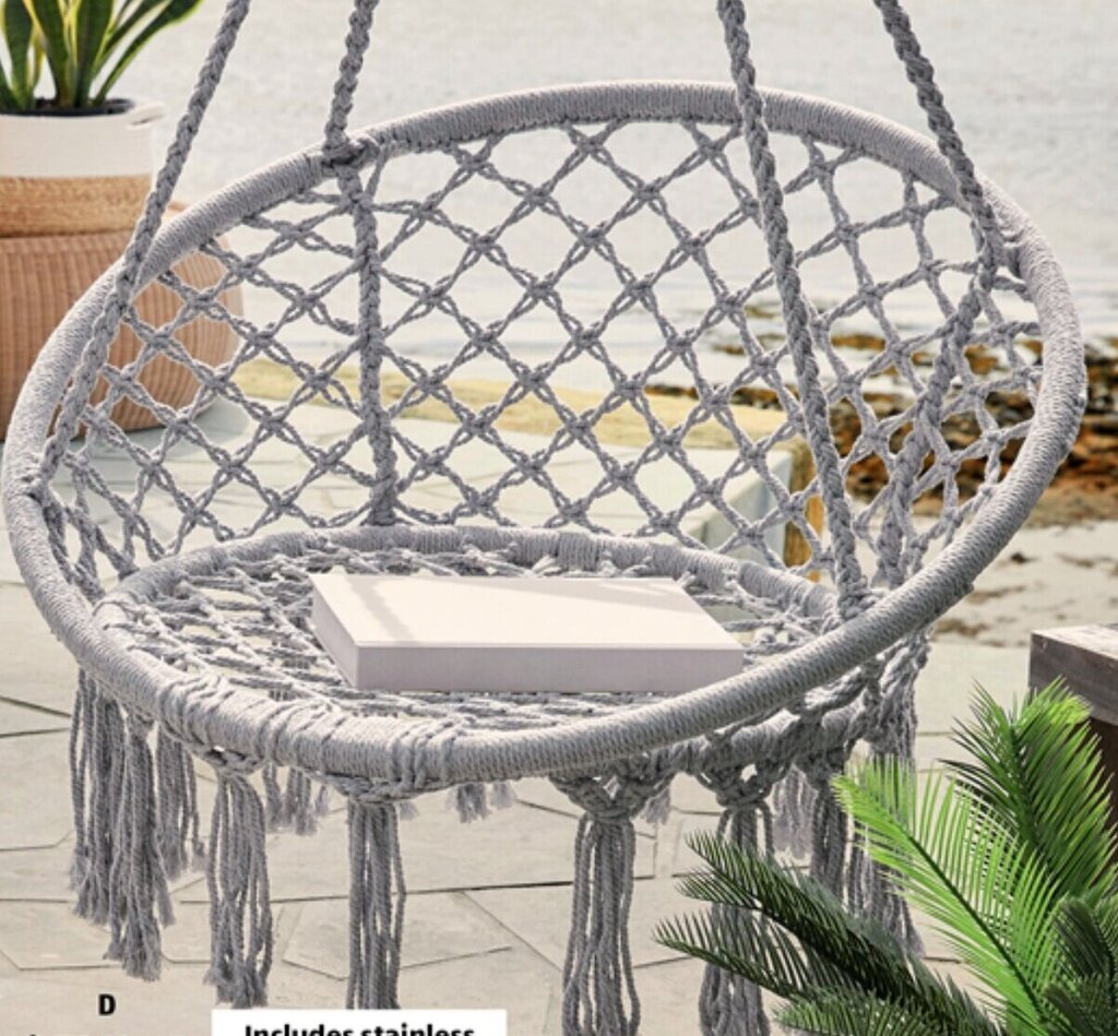 Hanging Lounge Chair offer at ALDI