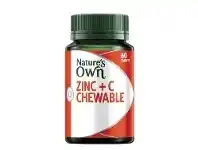 Good Price Pharmacy Nature’s Own Zinc + C 60 Chewable Tablets offer