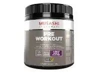 Good Price Pharmacy Musashi Pre Workout Powder Purple Grape 225g offer