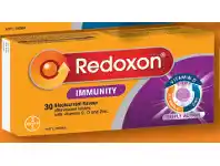 Alliance Pharmacy Redoxon Immunity Blackcurrant 30 Tablets offer