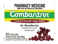 Combantrin Chocolate Squares 24 Pack