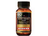 Alliance Pharmacy Go Healthy Go Iron + Vitamin C 1-A-Day 30 VegeCapsules offer