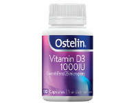 Alliance Pharmacy Ostelin Vitamin D3 1000IU 130 Capsules offer
