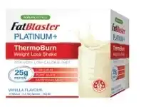 Direct Chemist Outlet Naturopathica Fatblaster Vanilla Flavour 14 x 50g Sachets offer
