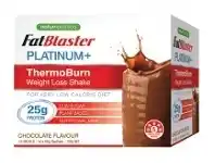 Direct Chemist Outlet Naturopathica Fatblaster Chocolate Flavour 14 x 50g Sachets offer