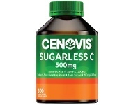 Direct Chemist Outlet Cenovis Sugarless C 500mg 300 Chewable Tablets offer