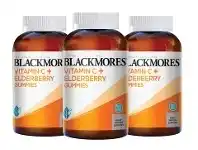 Direct Chemist Outlet Blackmores Vitamin C + Elderberry Gummies 120 Pastilles offer