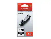 Officeworks Canon PGI-670XL Black Ink offer