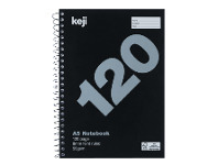 Officeworks Keji A5 120 Page Spiral Notebook offer