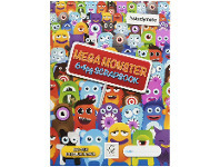 Studymate 64 Page 100gsm Mega Monster Scrapbook