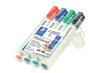 Officeworks Staedtler 4 Pack Lumocolor Whiteboard Markers offer
