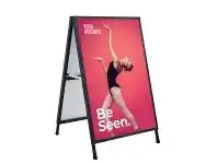 Officeworks Outdoor Metal A-Frame offer