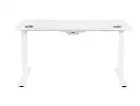 Officeworks J.Burrows Matrix Executive Electric Desk - 1500mm offer