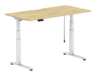 Officeworks Stilford S2 Electric Desk - 1500mm offer