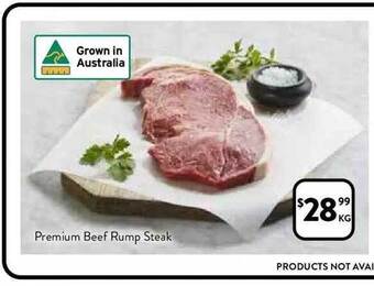 Foodworks Premium beef rump steak offer