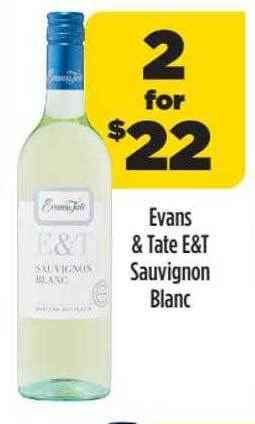 Evans & tate e&t sauvignon blanc