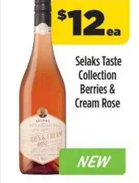 Selaks taste collection berries & cream rose