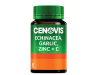 Cenovis Echinacea, Garlic, Zinc + C 60 Tablets