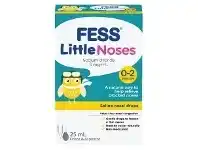 Fess Little Noses 0-2 Years + Saline Nasal Drop 25ml Drops & Aspirator