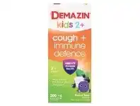 Star Discount Chemist Demazin Kids 2+ Cough + Immune Defence 200ml offer